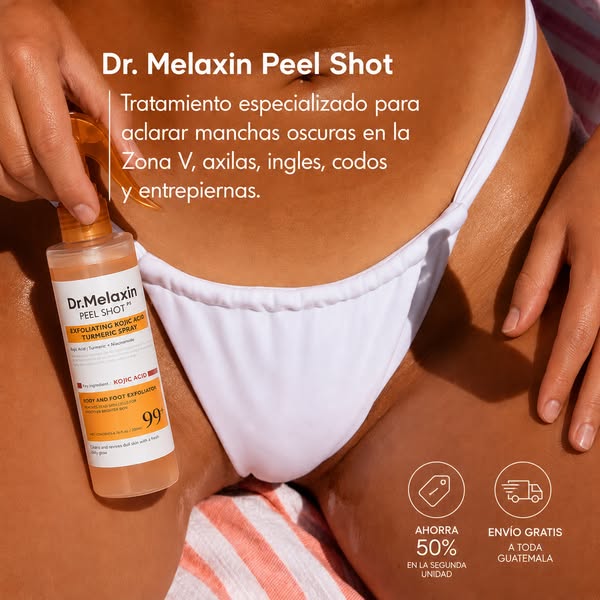 DR MELAXIN – Exfoliante y sérum facial